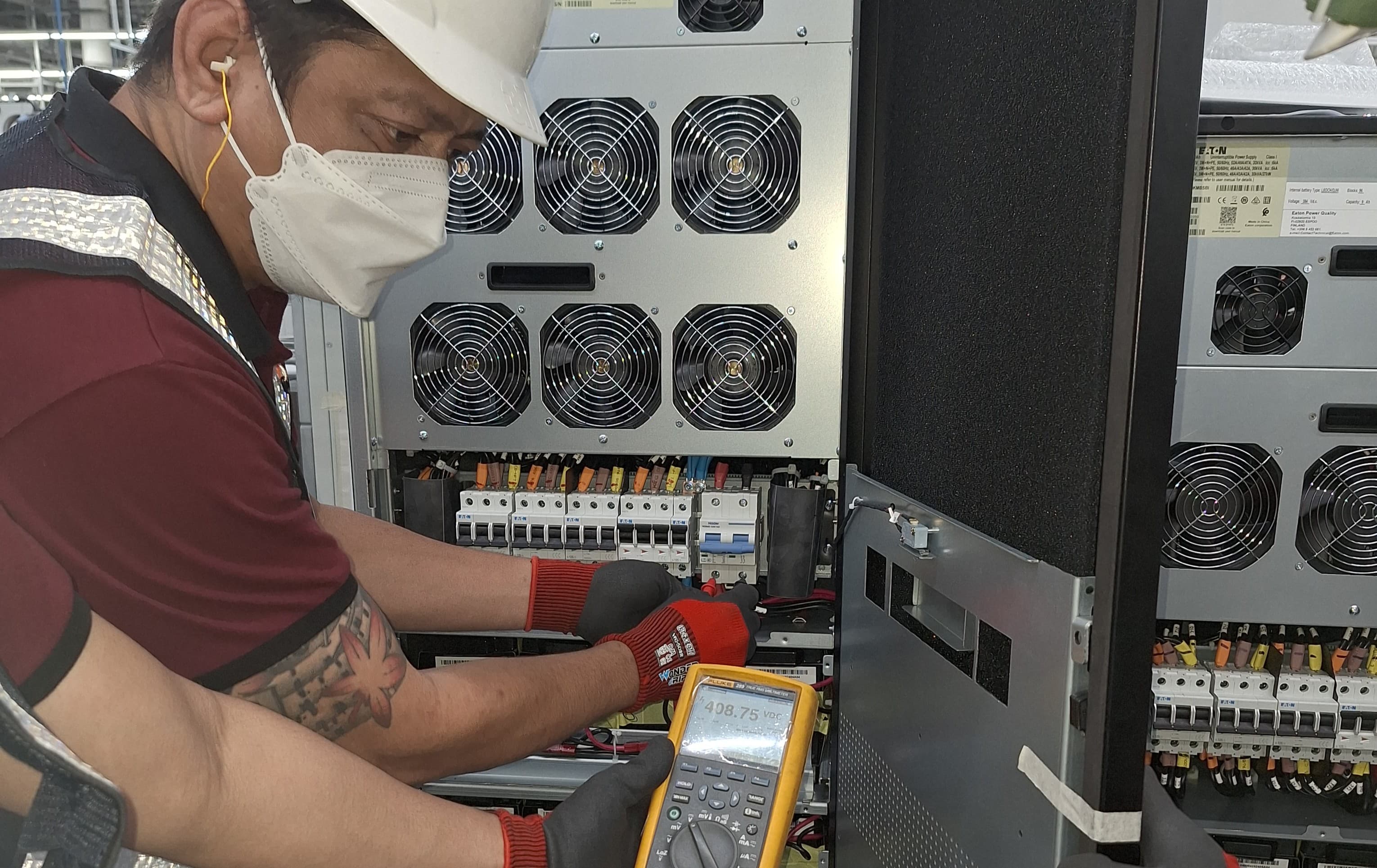 System Power technician providing 24/7 support